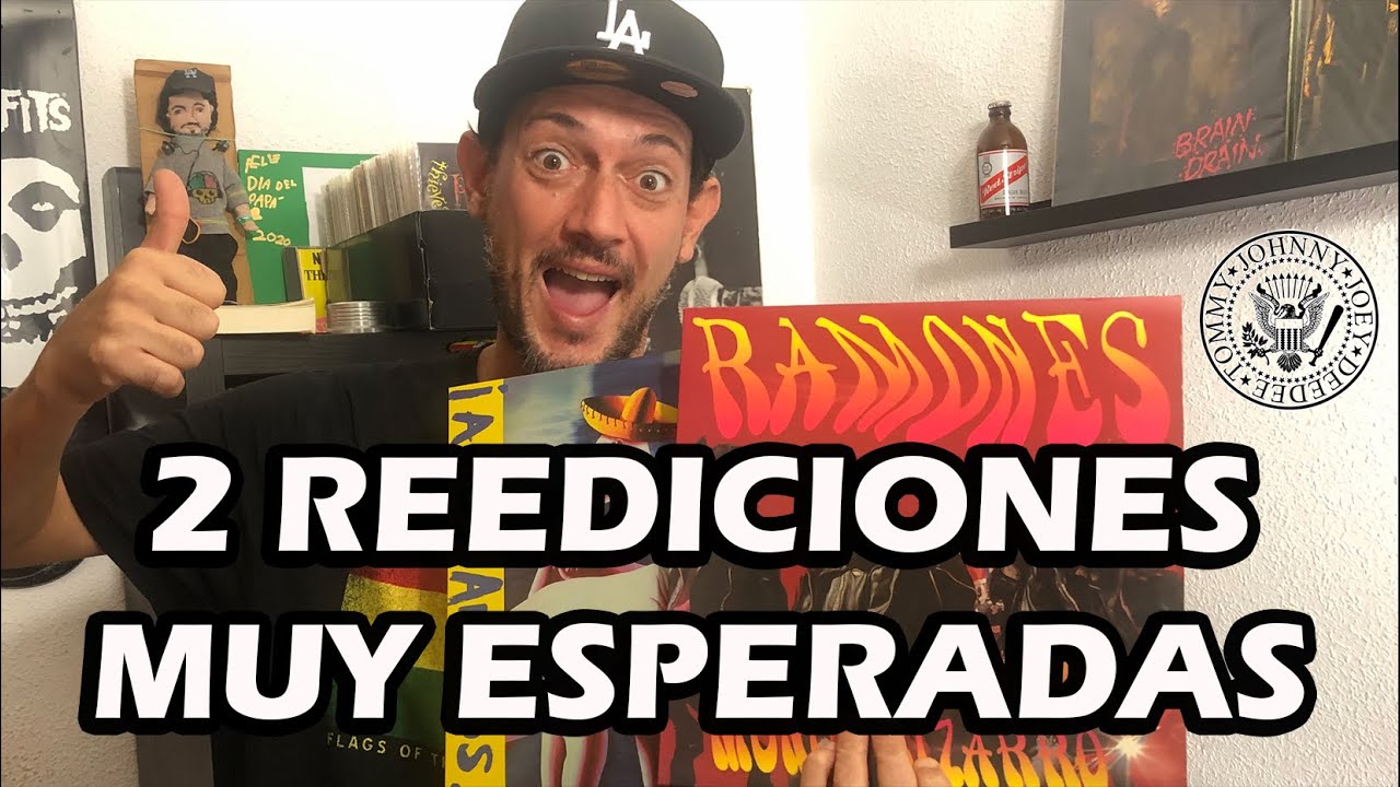 UNBOXING: Ramones - Mondo Bizarro & Adios Amigos por fin reeditados!! Vinyl reissue