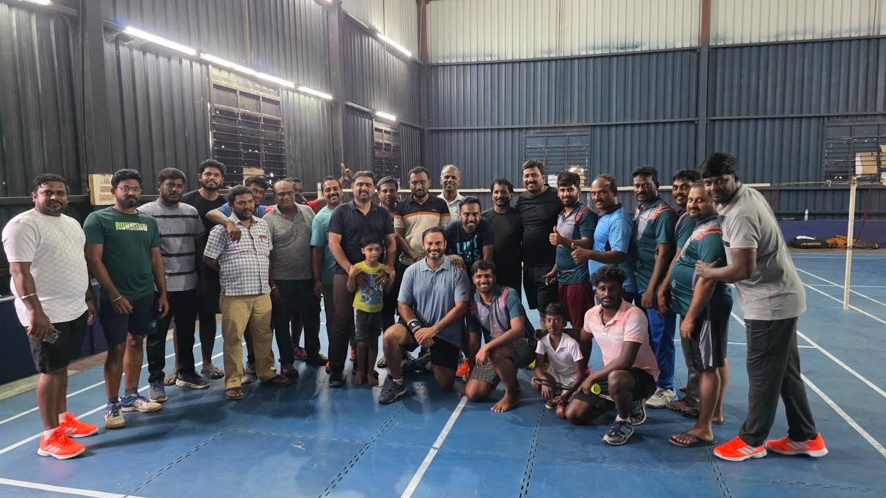 Vsc  Jan 2026 club tournament finals #valapady #badminton #belur 