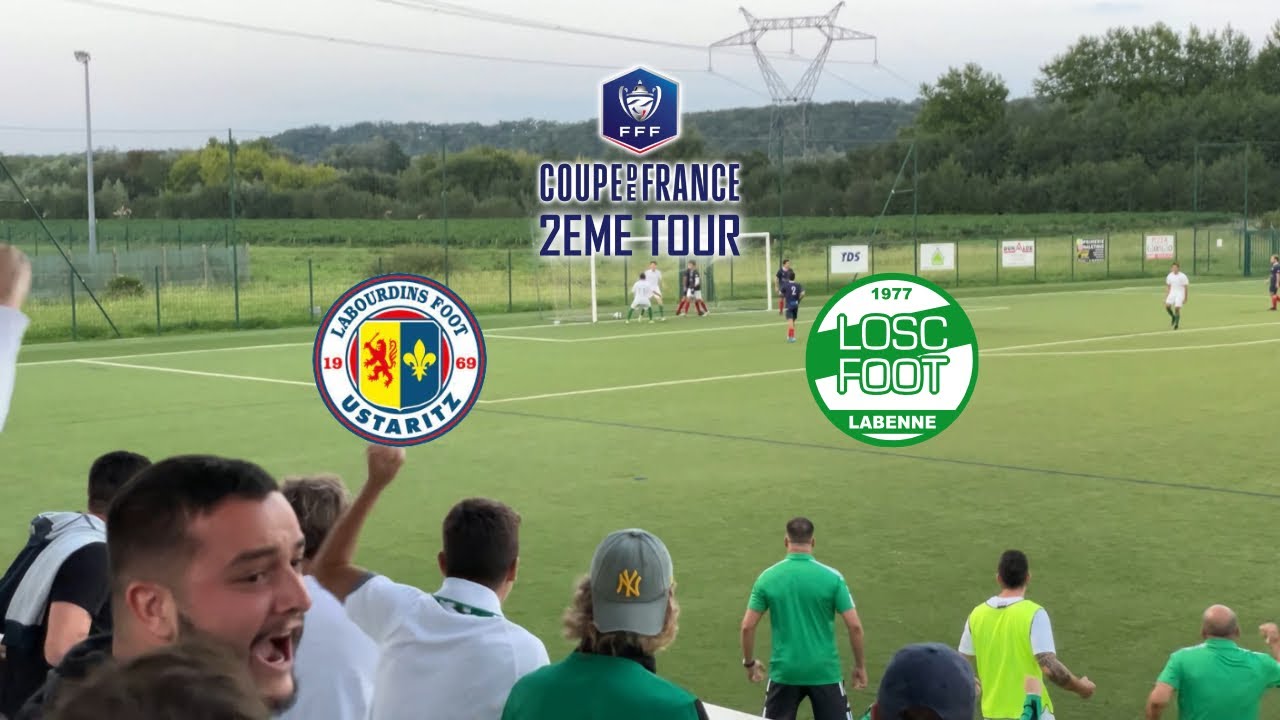 RESUME 2EME TOUR DE COUPE DE FRANCE / LABOURDINS USTARITZ 1 - 1 (3-4 TAB) LABENNE OSC (03/09/2022)