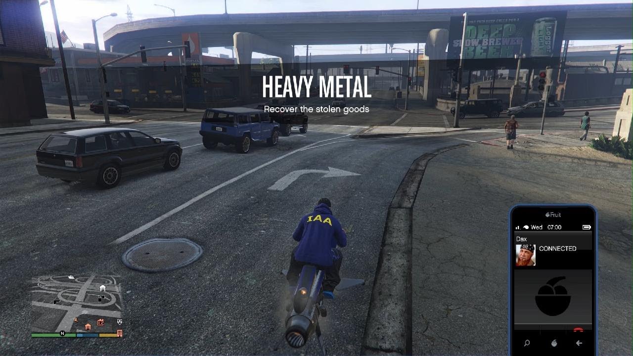Heavy Metal (Collect Goods) - Dax Mission (Fooligan Job) GTA Online Drug Wars DLC