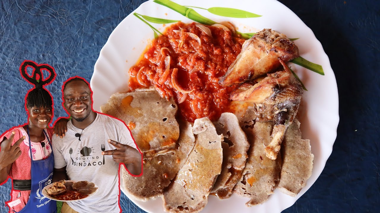 Watch how Wiyaala prepared some delicious TUBAANI from the upper west GHANA ||Tubaani kaara recipe||