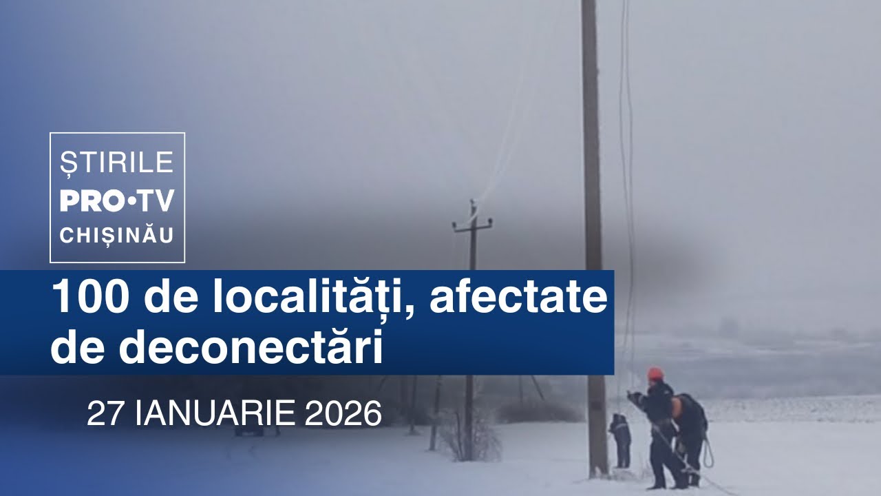Stirile PROTV 27 IANUARIE (ORA 20:00)