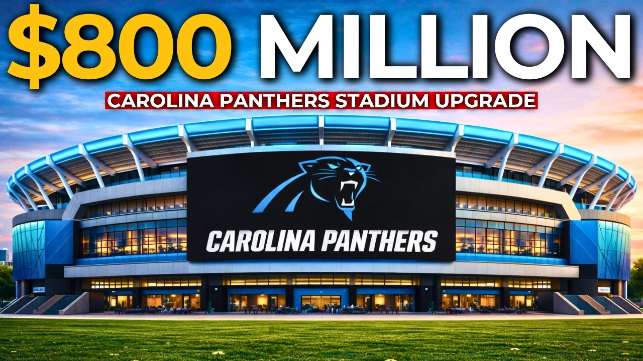 Inside Carolina Panthers MASSIVE $800M Stadium Renovation