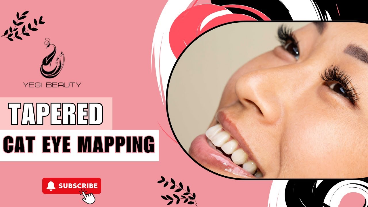 Transform Droopy Eyes with Cat Eye Lash Mapping | Step-by-Step Guide