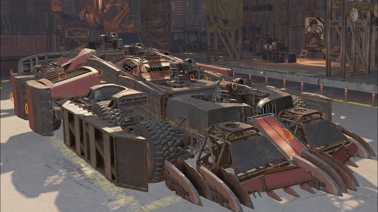 Crossout torero with M-37 piercer and Co-driver yuki