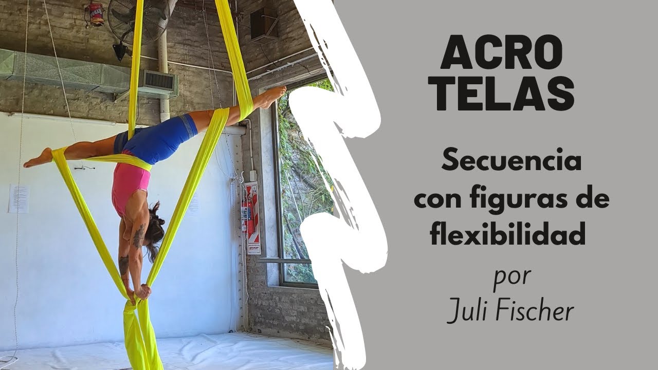 Aerial Silks- SECUENCIA con split invertido 💥