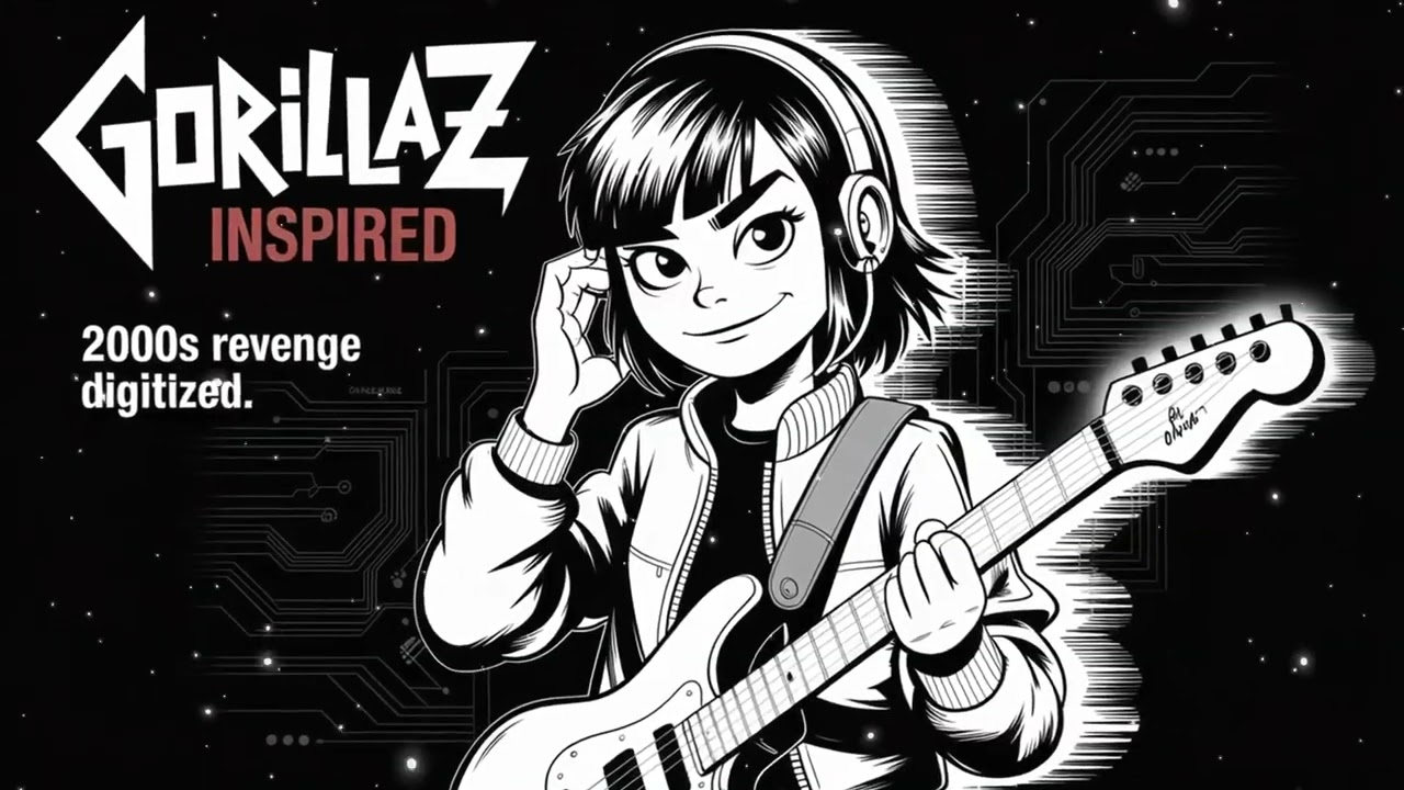 Kill Bill [once again] – Psycho Album Mix | Gorillaz Inspired AI Remix | Trip-Hop, Alt Hip-Hop