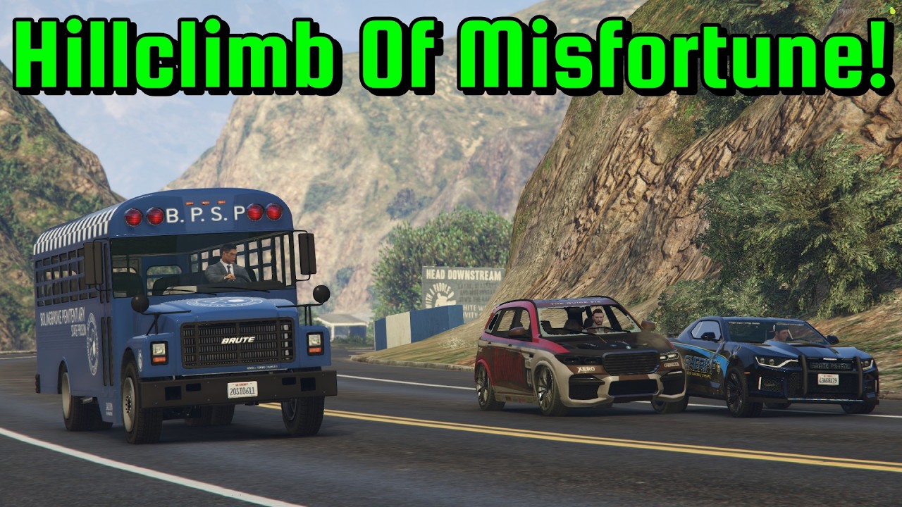 The Hillclimb Of Misfortune... - Gta 5 Random Racing