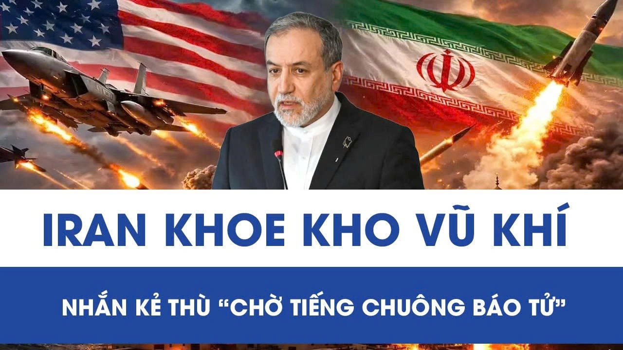 Iran phô diễn kho vũ khí ngầm hùng hậu, cảnh báo kẻ thù “chờ tiếng chuông báo tử”
