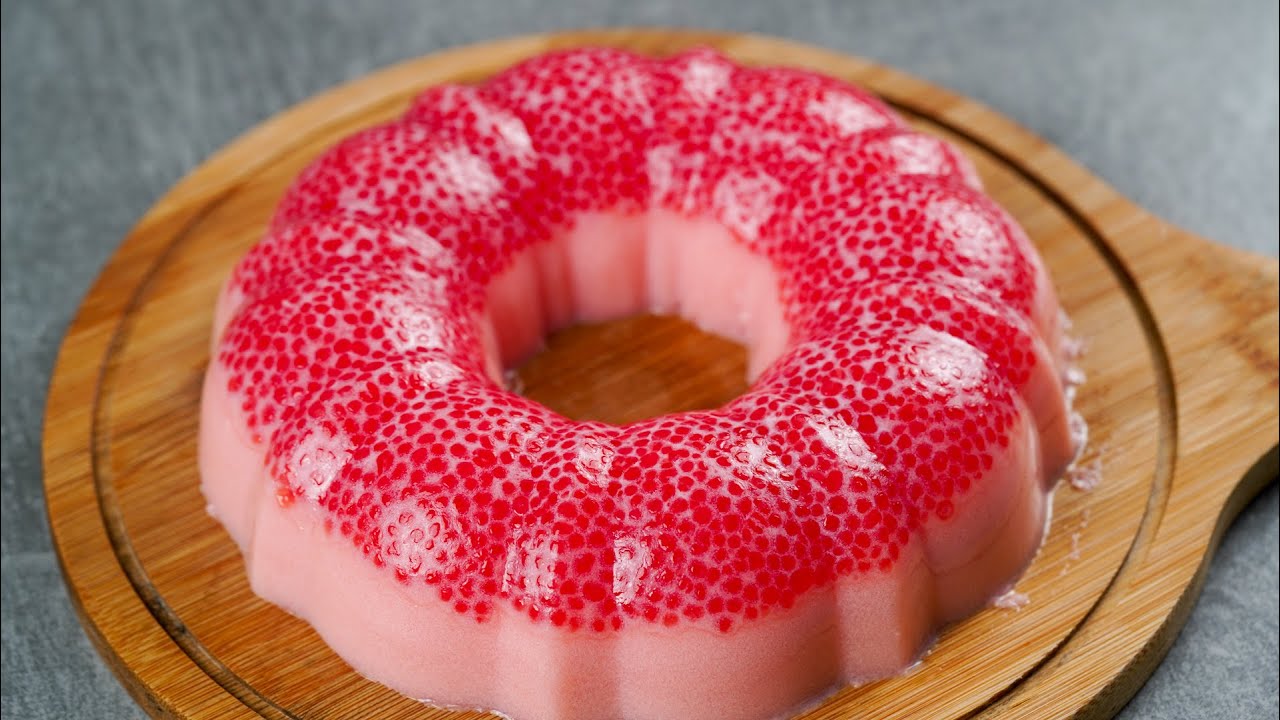 A UNIQUE DESSERT RECIPE | SAGO MILK PUDDING RECIPE | TAPIOCA DESSERT | SAGO PUDDING RECIPE | N'Oven