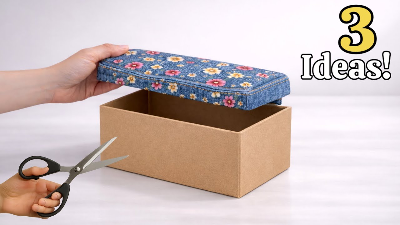 Super Beautiful but Low-Cost!!3 Best DIY Space-Saving Craft Ideas from Waste Material ♻️😍