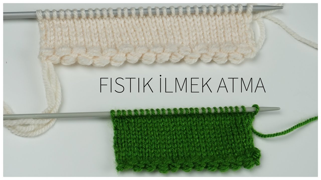 Düz örgüleri bile harika  gösteren ilmek atma yöntemi / örgü modelleri / Figen Ararat