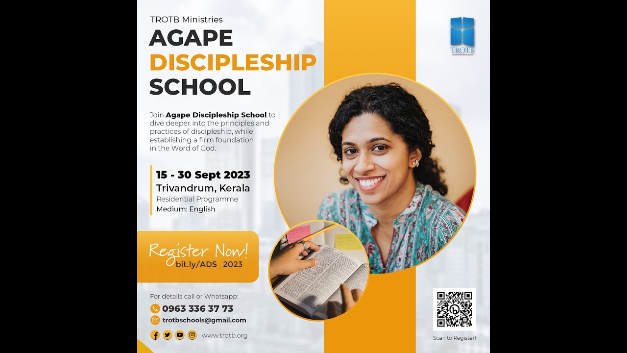 Agape Discipleship School (ADS) 2023