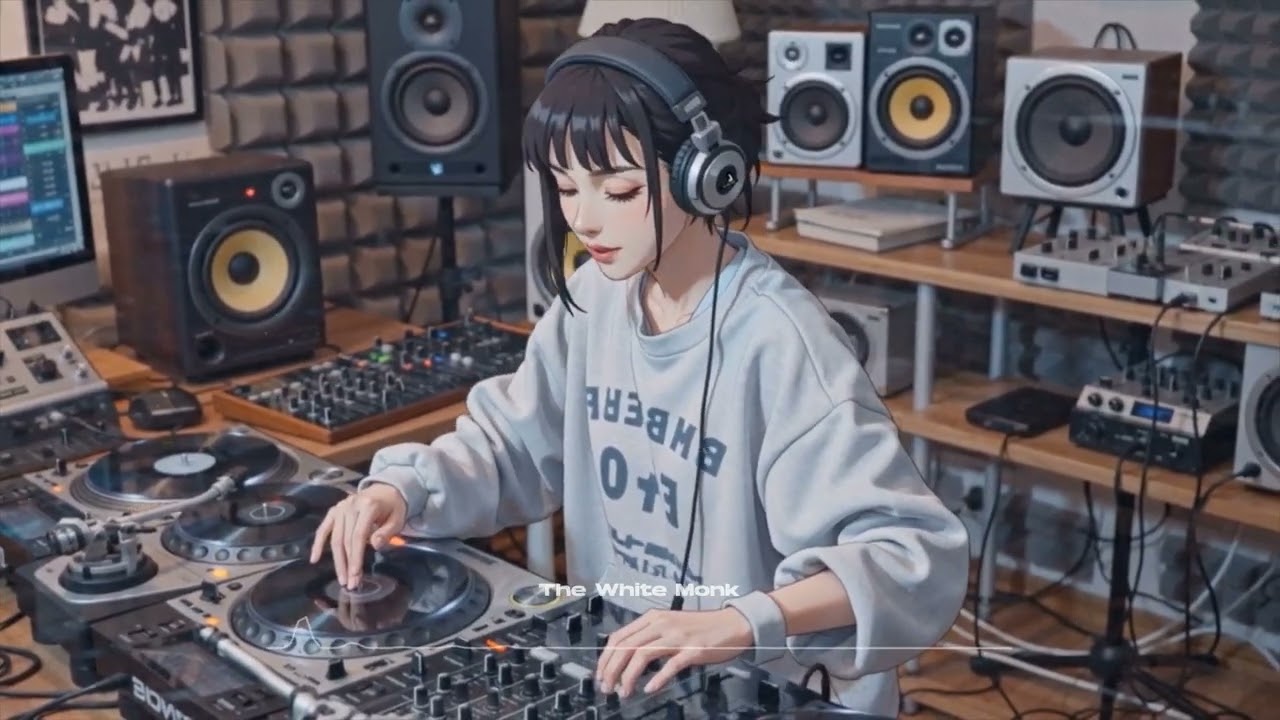 Lo-Fi DJ Girl 🎧  Chill Beats to Study, Relax & Vibe (15-Minute Mix)