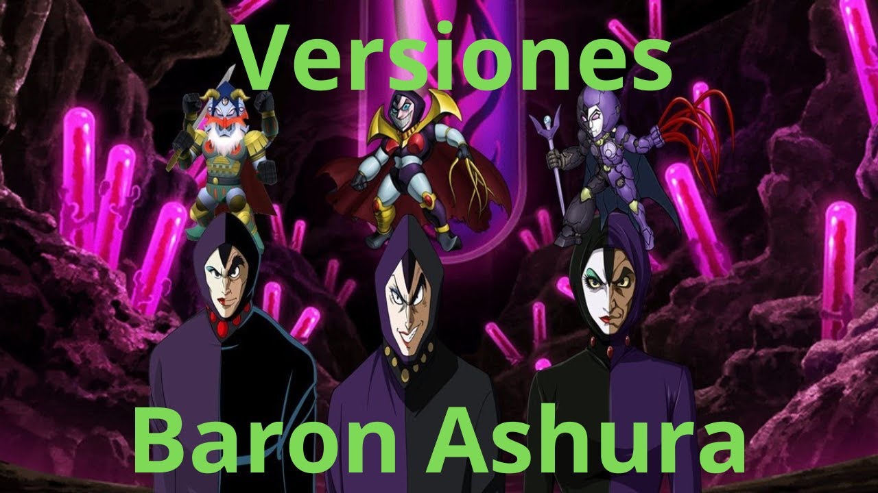 Mazinger Z Las diferentes versiones de El Barón Ashura