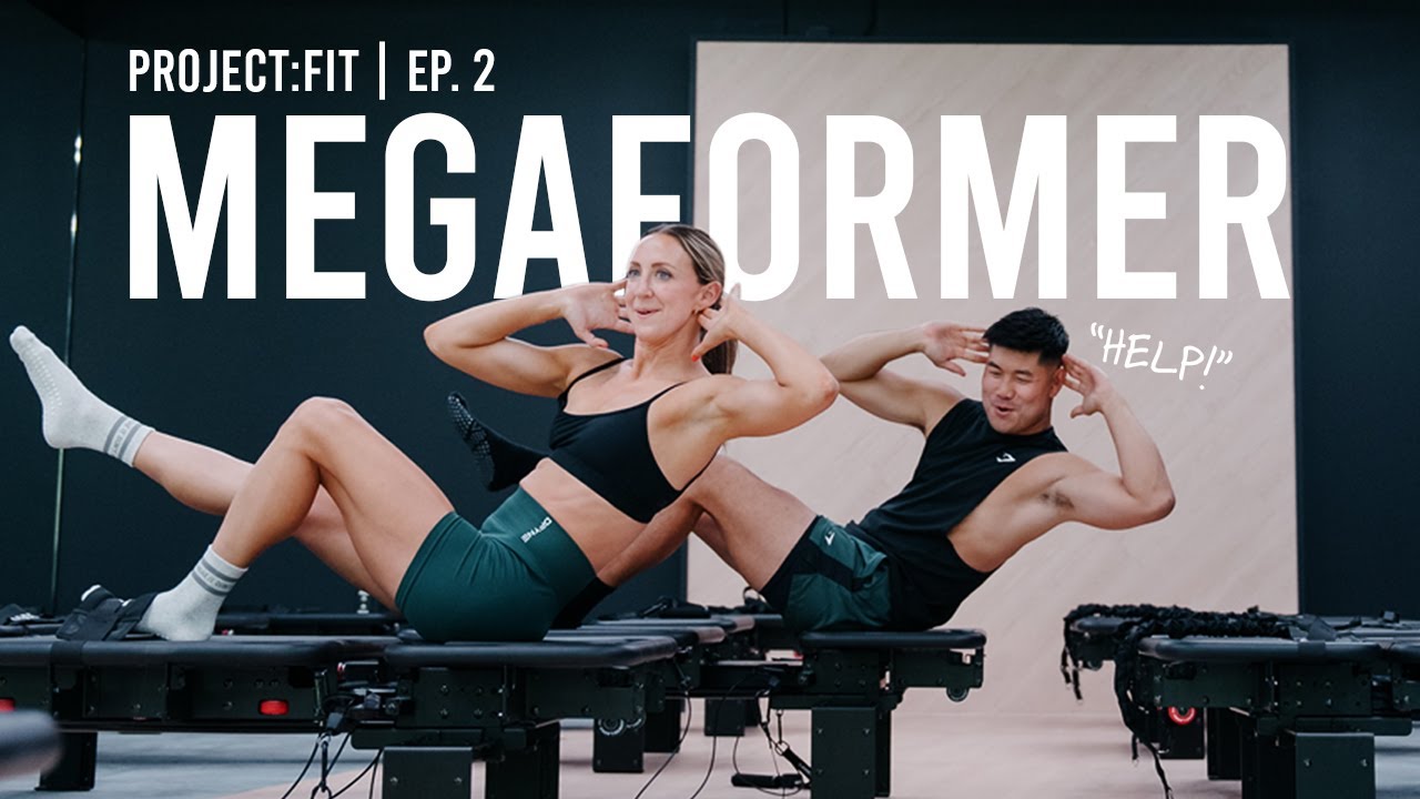 Мы еле выжили на этом занятии по Мегаформеру (сложнее, чем пилатес!) | Project:Fit, эпизод 2