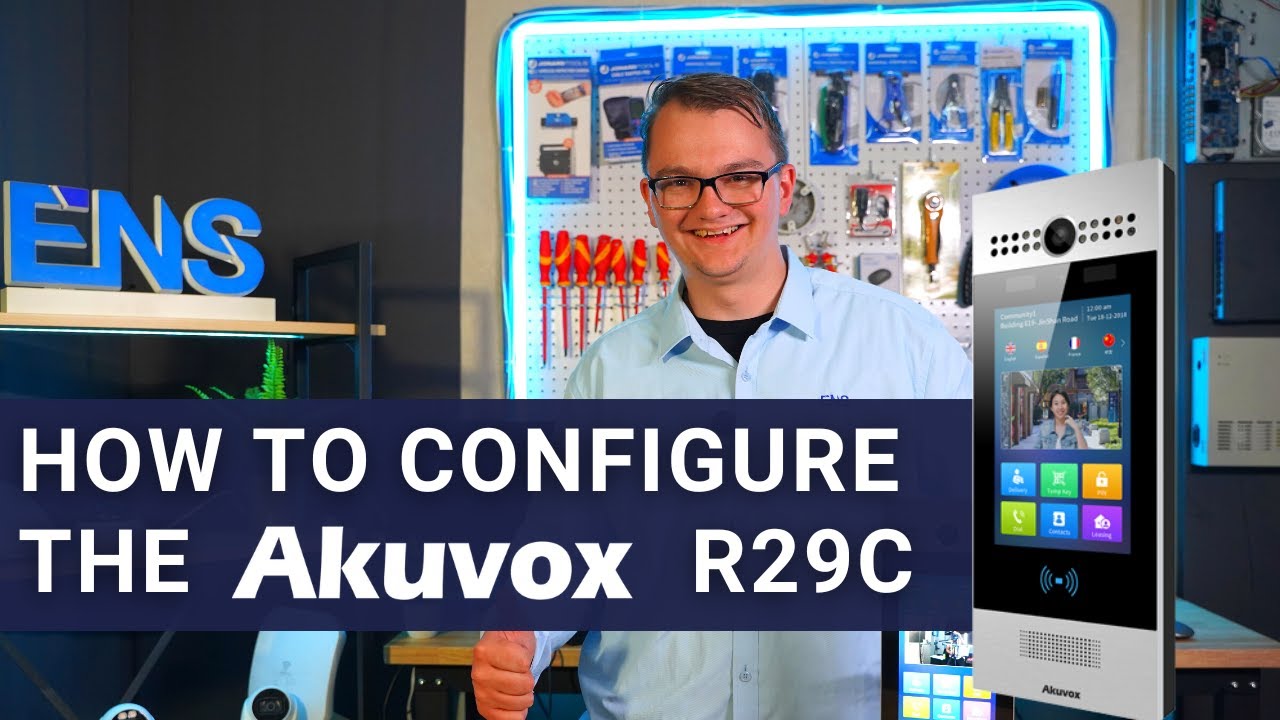 How To Configure and Wire The Akuvox R29C Access Control Terminal: Step by Step Tutorial