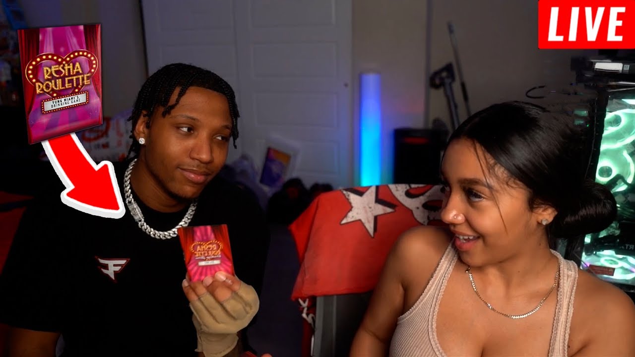 Silky Plays Drunk Resha Roulette With Mell | Full Stream | Pt 2