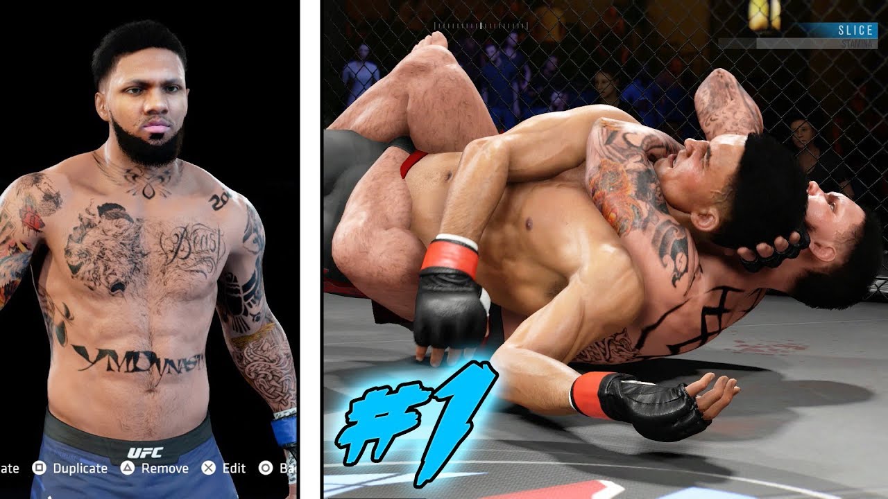 THE CHAMP IS HERE! CREATION OF DEADLIEST UFC FIGHTER! EA Sports UFC 3 Career Mode Gameplay Ep. 1