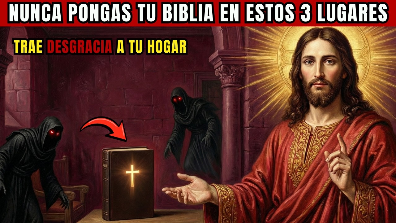 Jesús Reveló 3 Lugares Donde Nunca Debes Poner La Biblia - Estos Lugares Traen Mala Suerte A Tu Casa