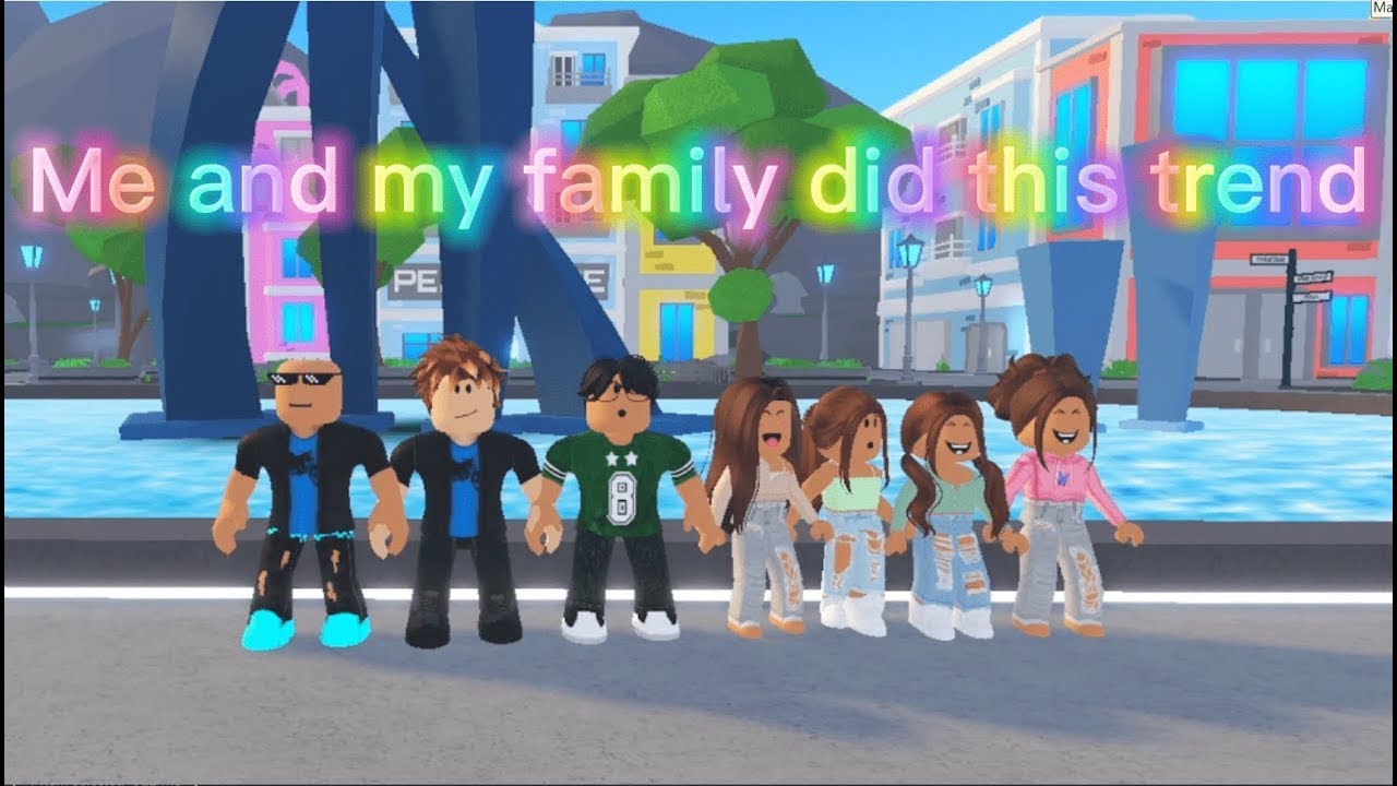 Me and my family did this trend (All Parts)