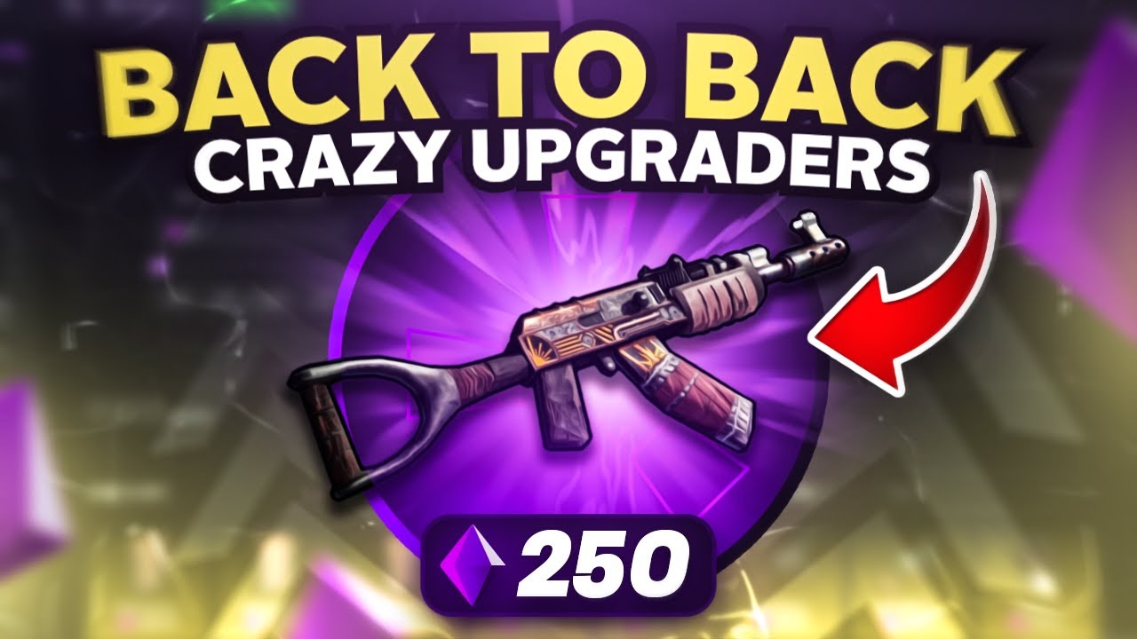 CRAZY Back To Back Rustclash Upgraders! rust gambling