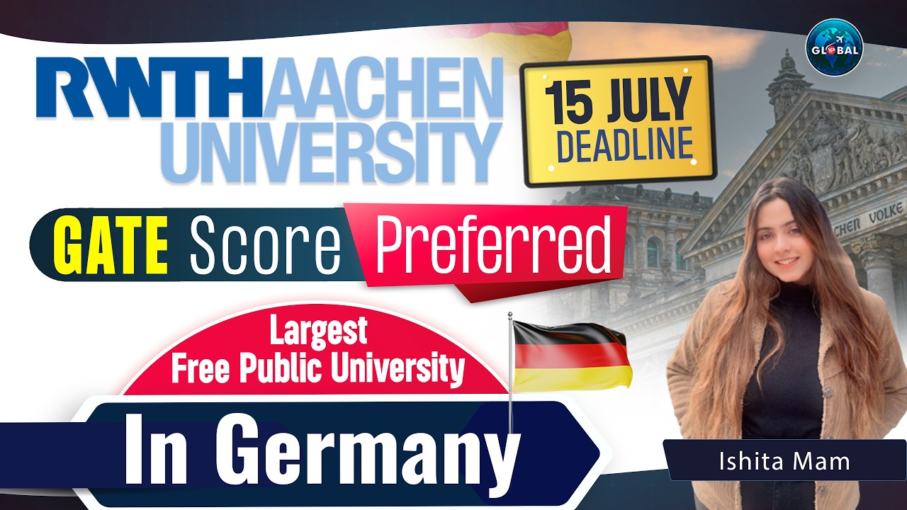 RWTH Aachen University – GATE Score Preferred | 15 July Deadline | Study in Germany