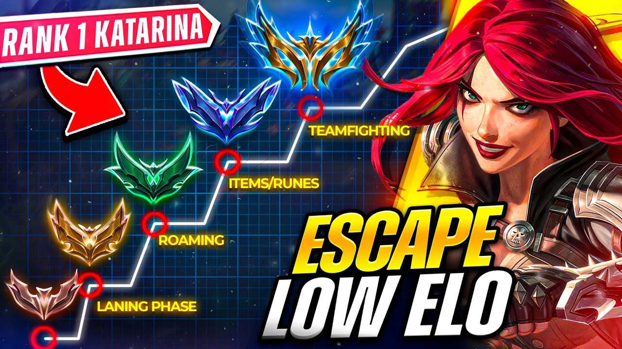 HOW TO CLIMB TO CHALLENGER AS KATARINA IN 2 HOURS
