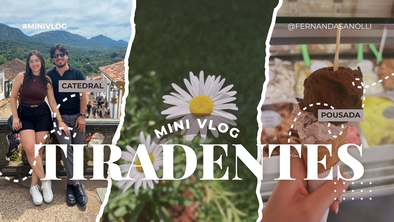 Um fim de semana em Tiradentes MG 🇧🇷✨ Viagem com amigos, passeios e restaurantes incríveis