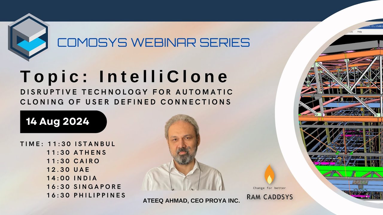 COMOSYS WEBINAR SERIES - IntelliClone :  Automatic Cloning of User Defined Connections