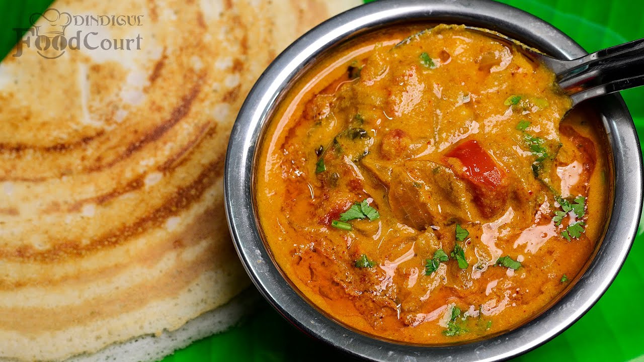 Onion Kurma Recipe/ Side Dish For Idli, Dosa/ Idli Kurma
