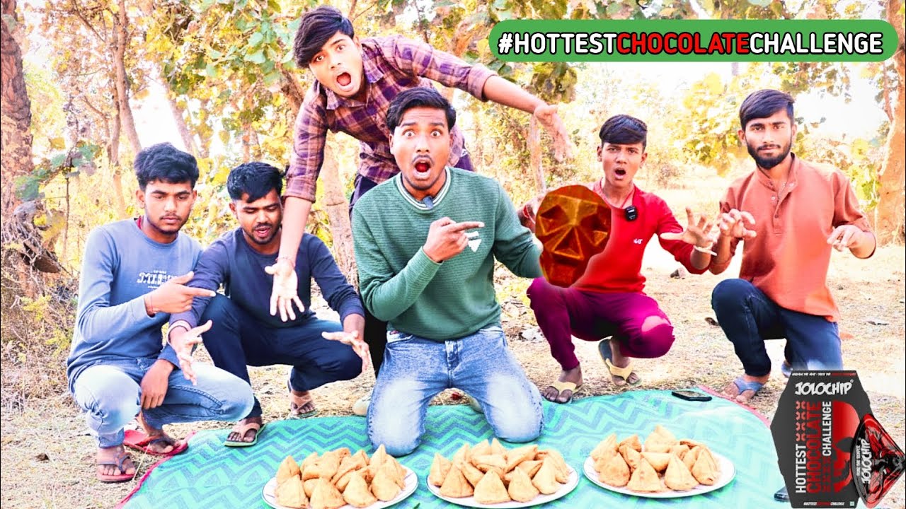 Jolo Chip World's Hottest Chocolate Challenge / Halat Kharab Ho Gayi! 🔥🥵