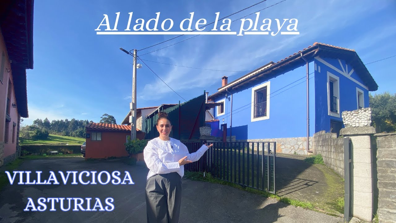 CASA EN VENTA AL LADO DE LA PLAYA DE RODILES, ASTURIAS  CON ZONA EXTERIOR. *125.000€* #playa