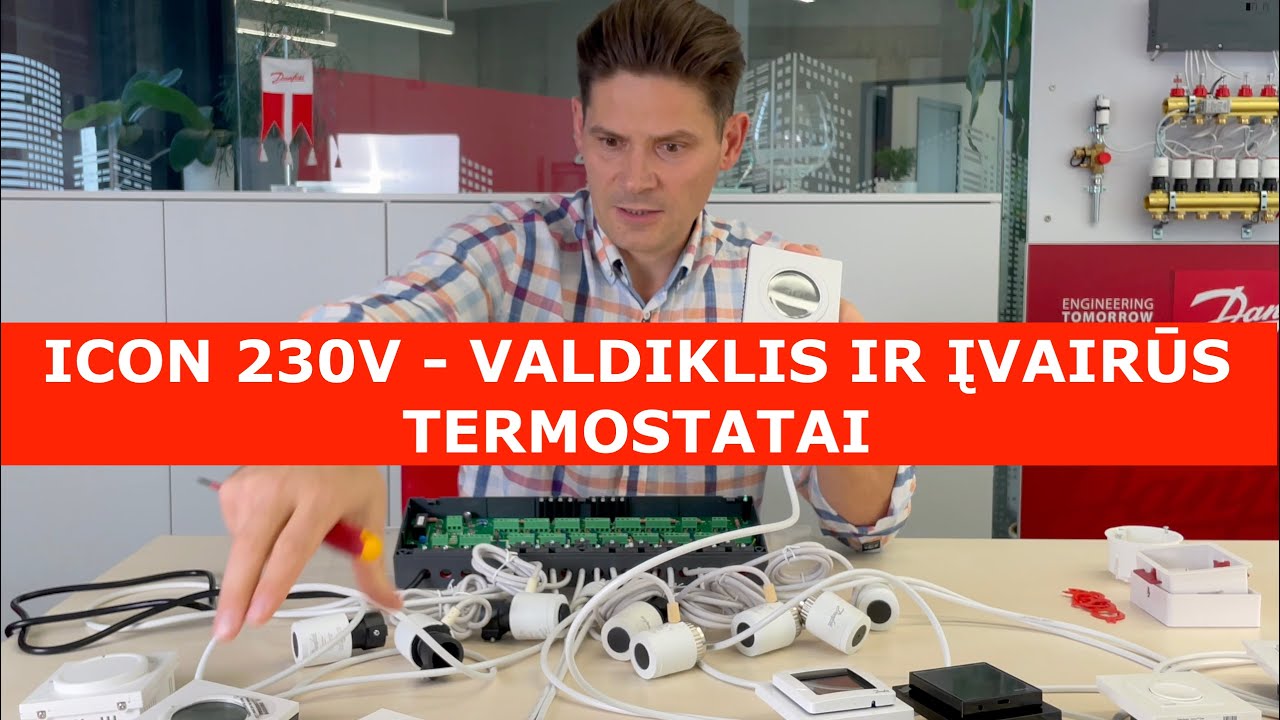 Grindinio šildymo patalpų zoninis valdymas. Kaip sujungti?