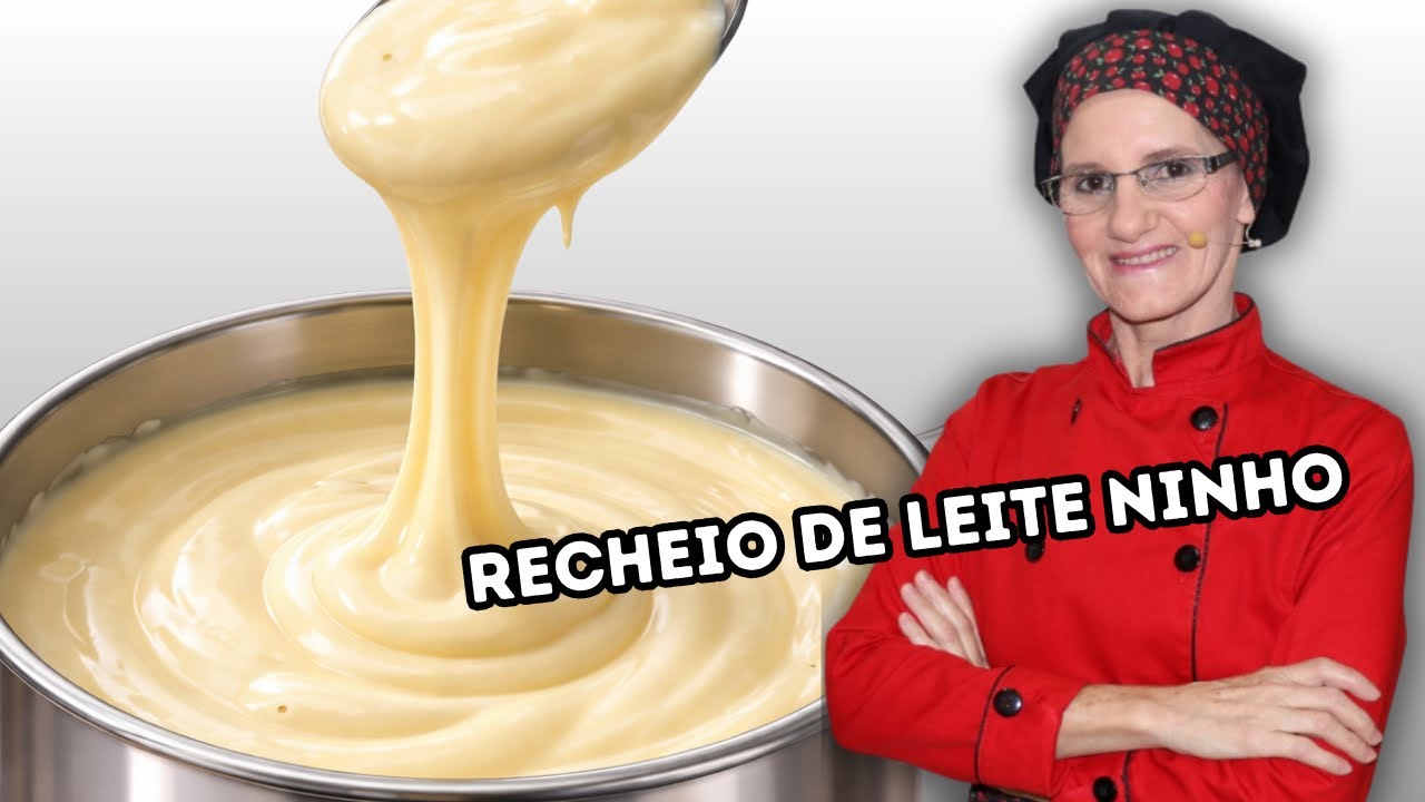 O RECHEIO DE LEITE NINHO MAIS FÁCIL E DELICIOSO QUE VOCÊ VAI APRENDER HOJE! 