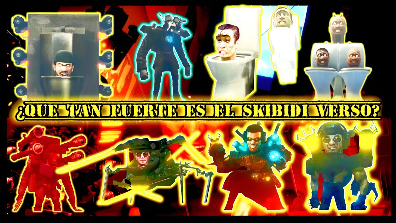 ¿Que tan fuerte es el Skibidi Verso? Parte 13: G-Squad y Toilets de los inicios