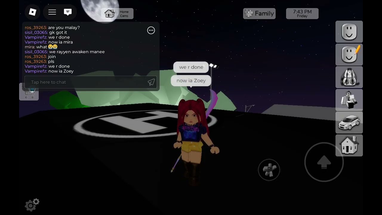 I made huntrix in Brookhaven|ROBLOX