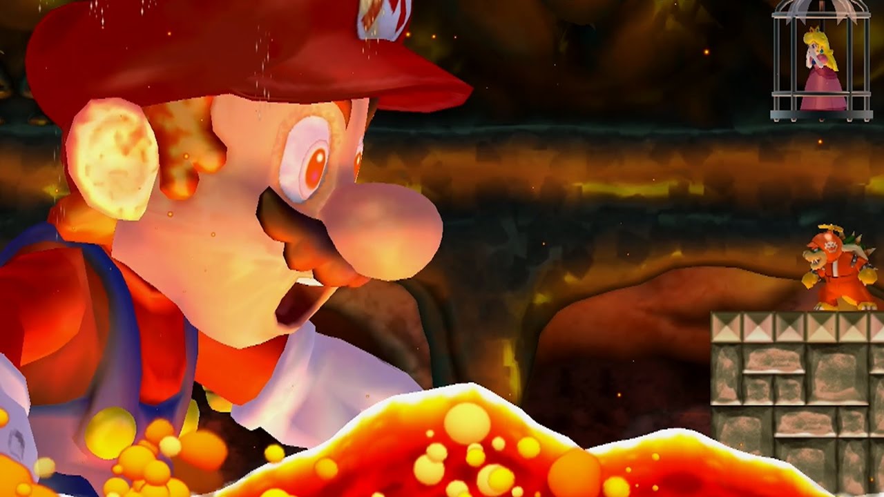 New Super Bowser Wii Walkthrough - Part 8 - World 8 (1080p 60fps)