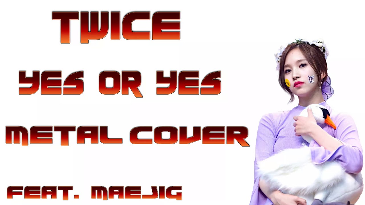 TWICE  트와이스  -  YES or YES metal cover
