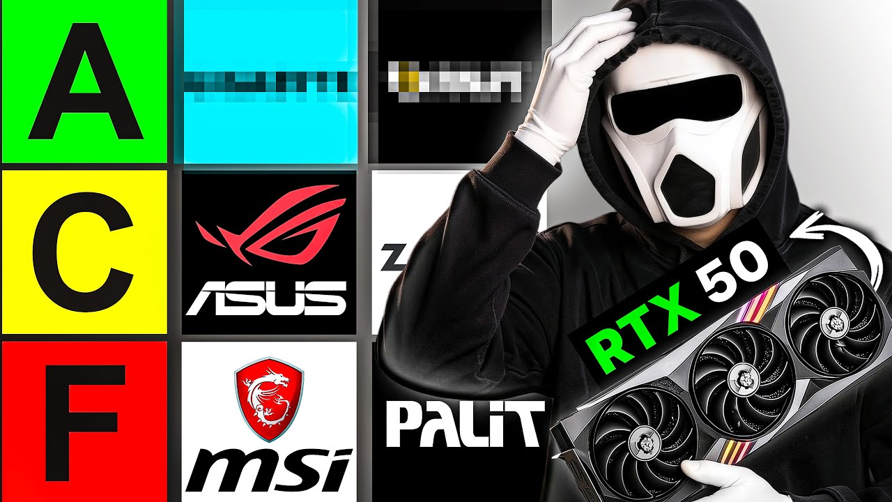 RTX 50 GPUs Tier List: Watch BEFORE You Buy!