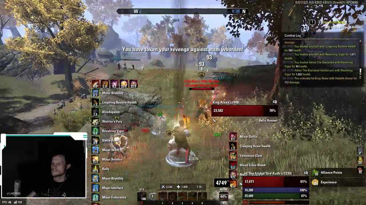 Good Stam DK action!