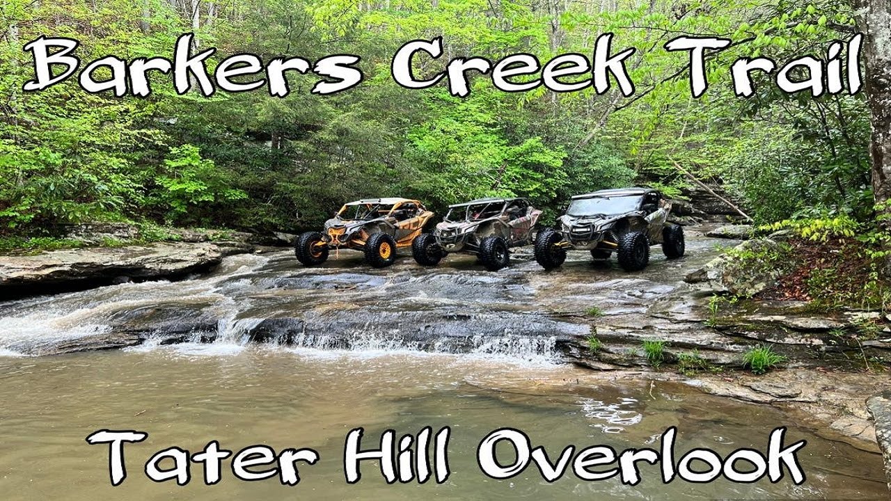 Hatfield McCoy Outlaw Trails | Barkers Creek | Tater Hill | My Can Am X3 Broke