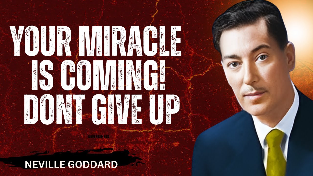 Your Miracle Is Coming! Don't Give Up #nevillegoddard #motivation #inspiration