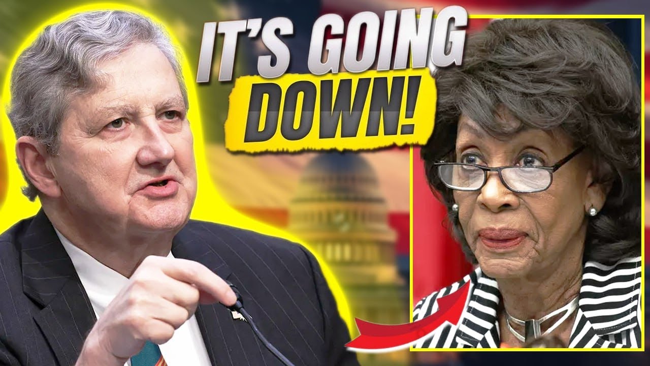 You Won't Believe What Sen. Kennedy Just Did Maxine Waters' Face - Her Career Is OVER!