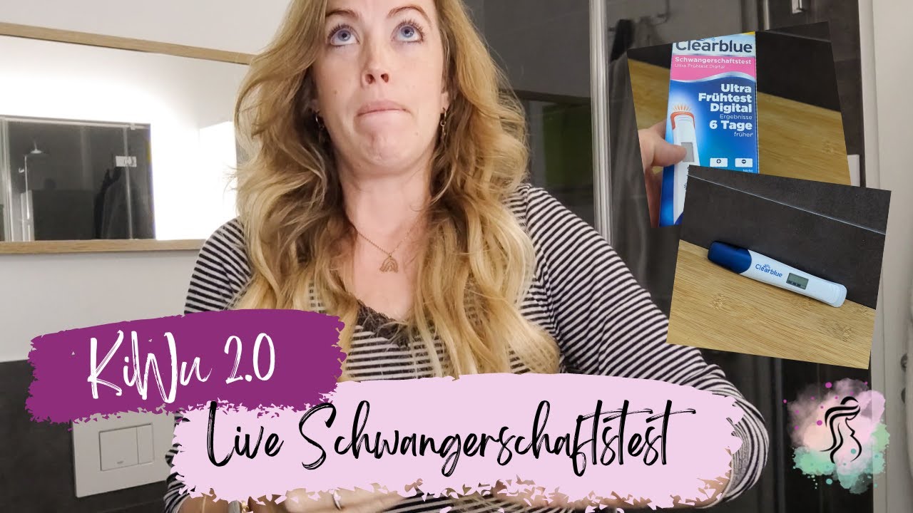 Live Schwangerschafttest - bin ich schwanger geworden im Kryozyklus? | KiWu 2.0 | ICSI Tagebuch