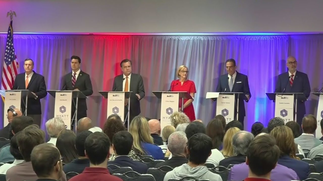 Six Miami mayoral candidates square off in spirited debate