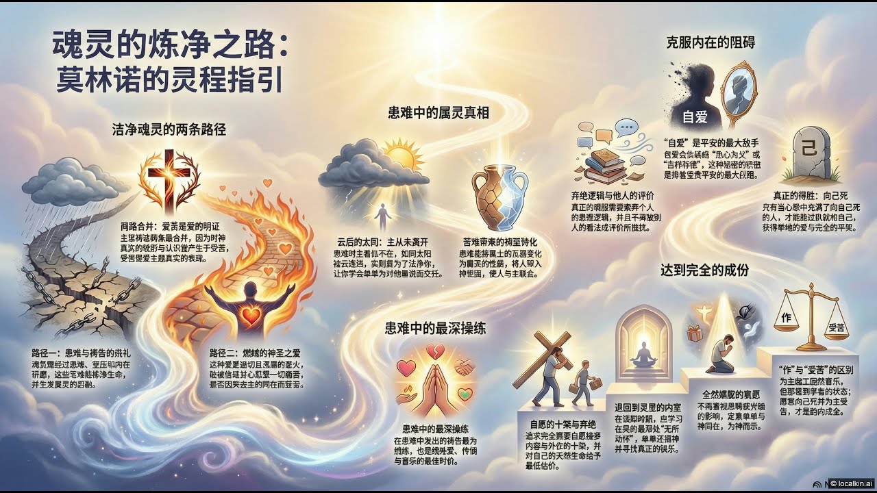 如何在苦难与干渴中得平安？深度导读《灵程向导》：莫林诺的炼净之道