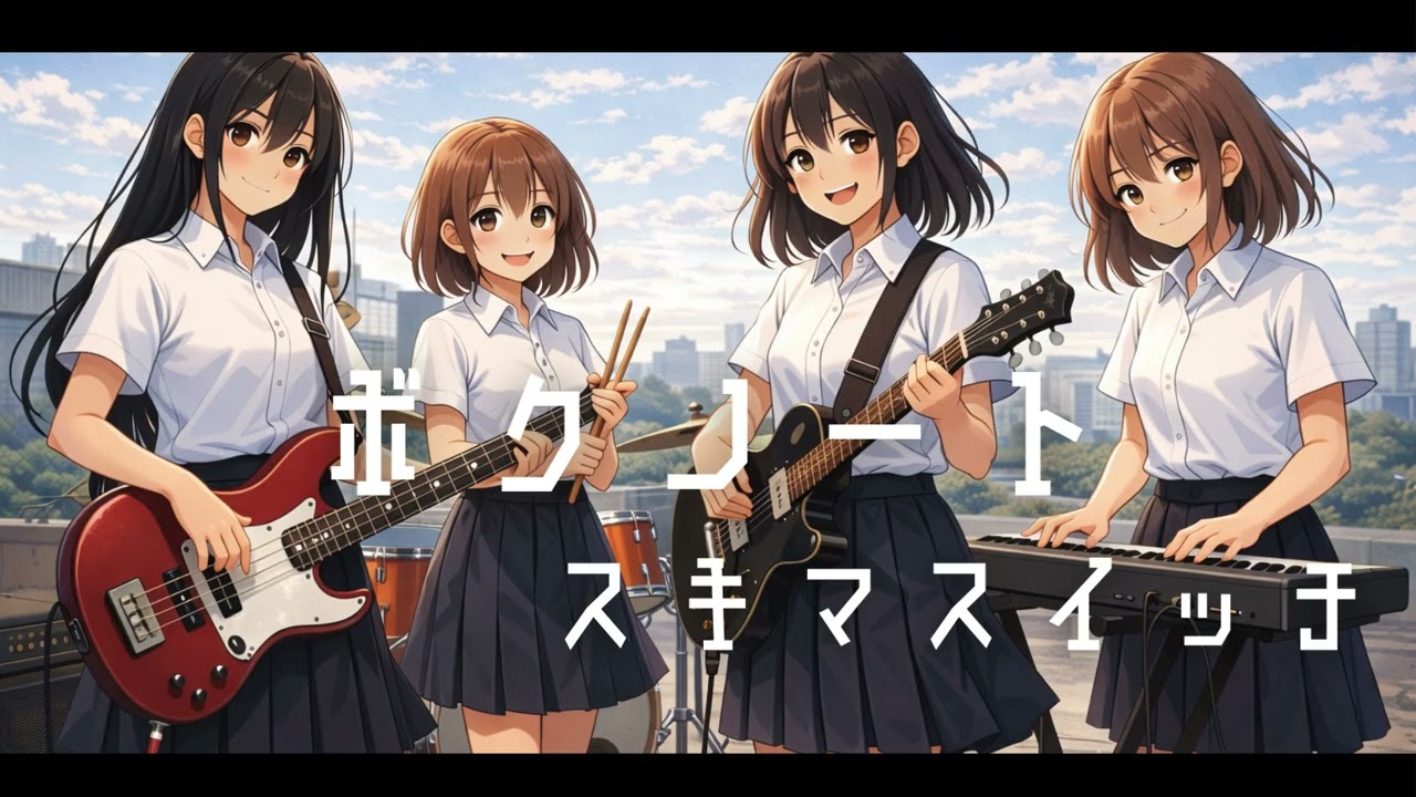 【ボクノート / スキマスイッチ】もし女子高生バンドが全力でカバーしたら