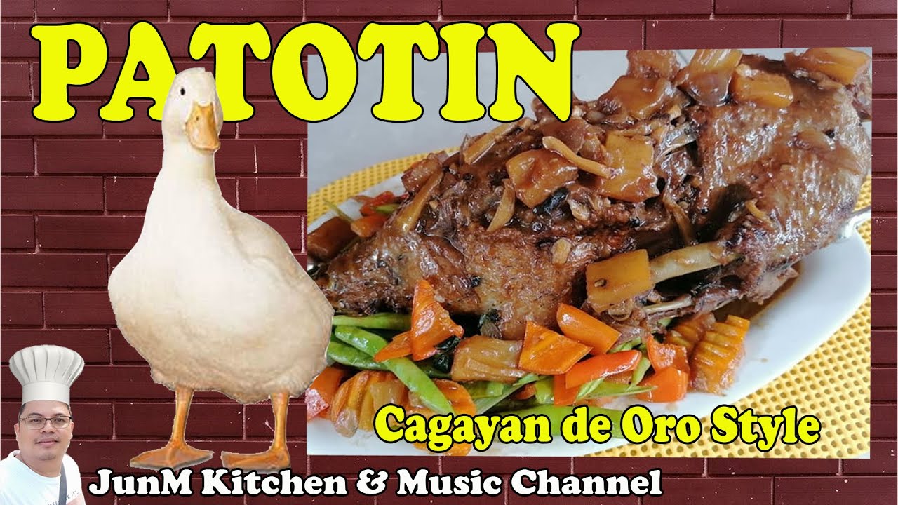 PAANO MAG LUTO NG PATOTIN | CAGAYAN DE ORO STYLE