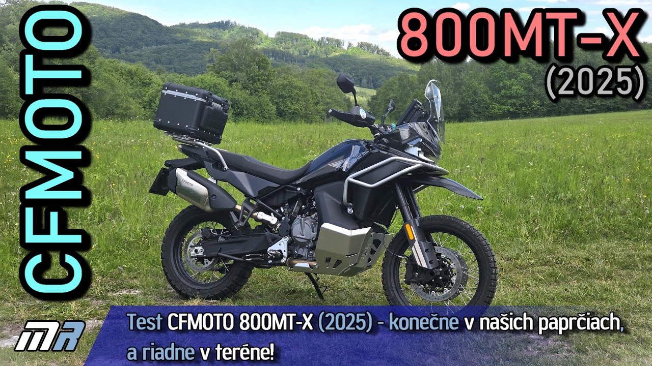 Test CFMOTO 800MT-X (2025) - konečne v na&scaron;ich paprčiach, a riadne v ter&eacute;ne! - motoride.sk